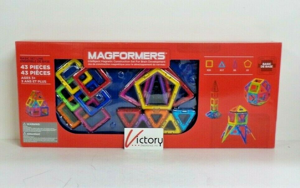 intelligent magnetic construction set